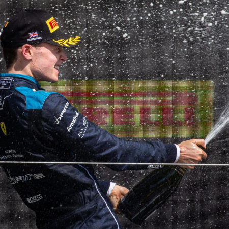 Armstrong takes Silverstone F2 podium with DAMS